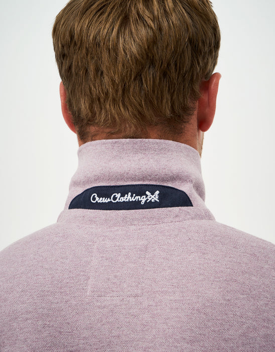 Crew Clothing Mens Classic Pique Polo In Twilight