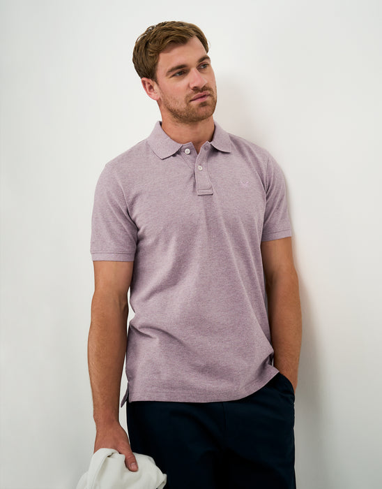 Crew Clothing Mens Classic Pique Polo In Twilight