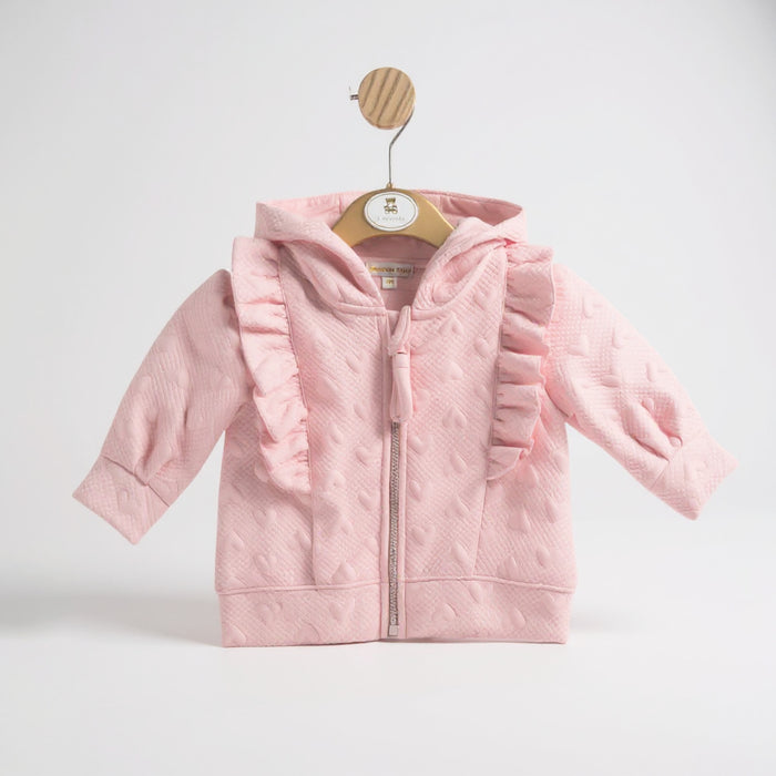 Elizabeth Anne Heart And Frills Pink Jacket