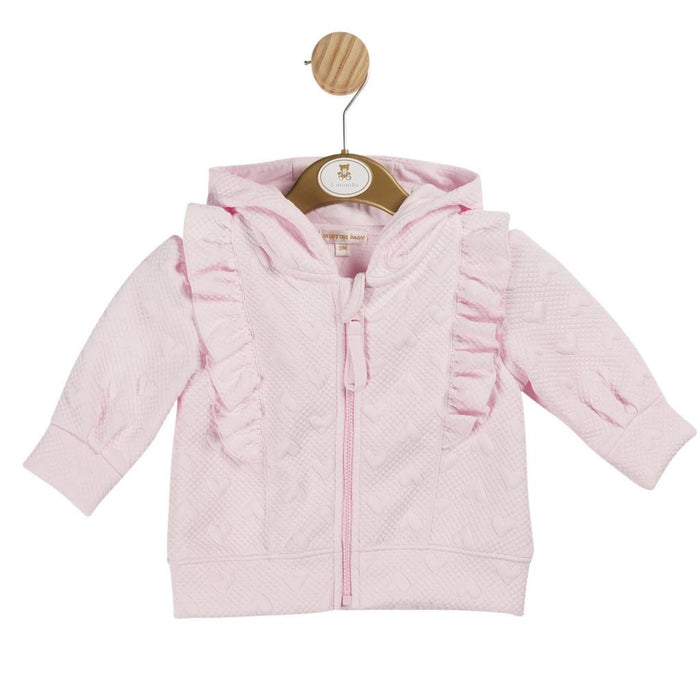 Elizabeth Anne Heart And Frills Pink Jacket