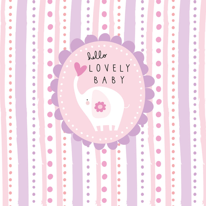 Belly Button 'Mable New Baby Girl' New Baby Card