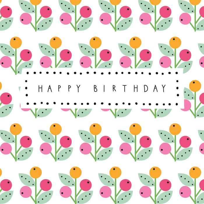 Belly Button 'Mable Birthday Sprig' Birthday Card