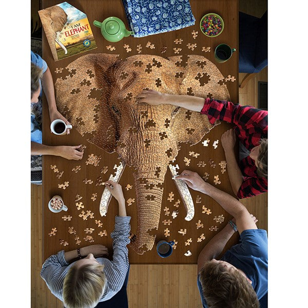 Madd Capp I Am Elephant, Animal Shaped 700 Piece Jigsaw Puzzle