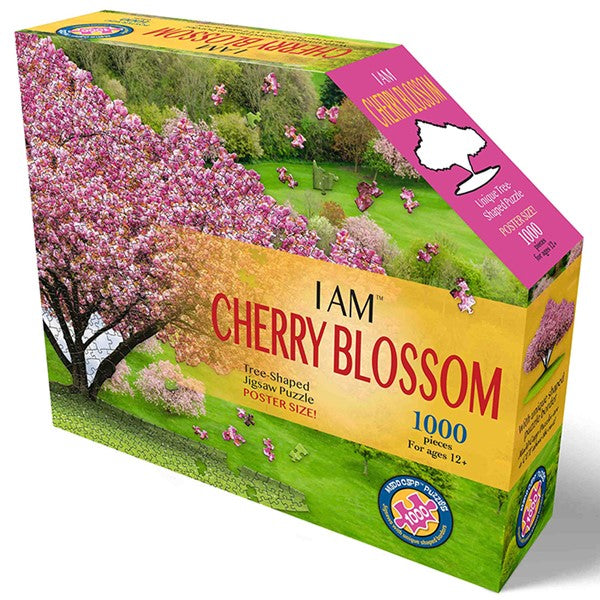 Madd Capp I Am Cherry Blossom, Tree Shaped 1000 Piece Jigsaw Puzzle