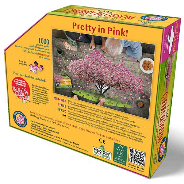 Madd Capp I Am Cherry Blossom, Tree Shaped 1000 Piece Jigsaw Puzzle