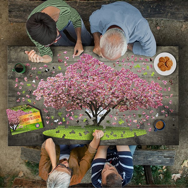 Madd Capp I Am Cherry Blossom, Tree Shaped 1000 Piece Jigsaw Puzzle