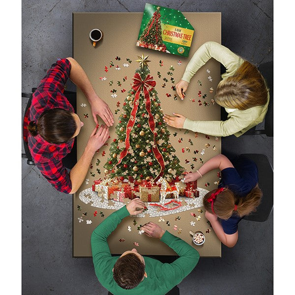 Madd Capp I Am Christmas Tree Shaped 1000 Piece Jigsaw Puzzle