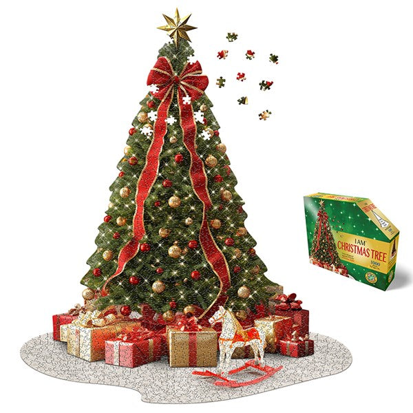 Madd Capp I Am Christmas Tree Shaped 1000 Piece Jigsaw Puzzle