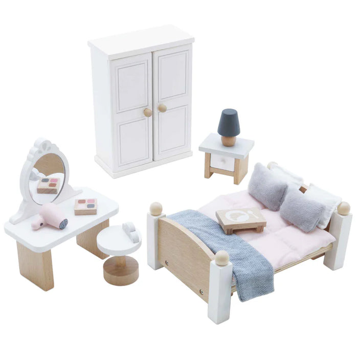 Le Toy Van Wooden Dolls house Bedroom