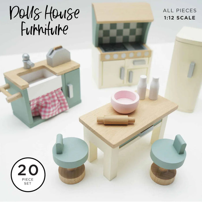 Le Toy Van Wooden Dolls house Kitchen Furniture