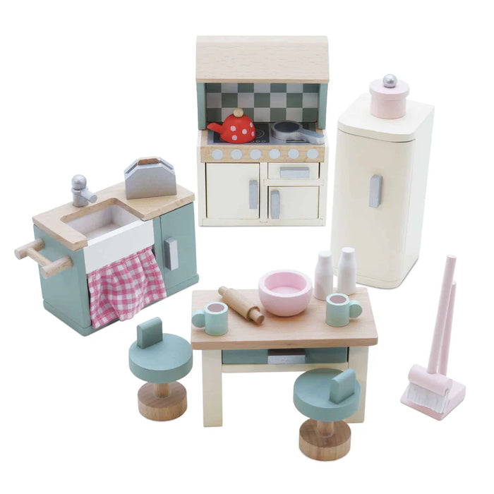 Le Toy Van Wooden Dolls house Kitchen Furniture