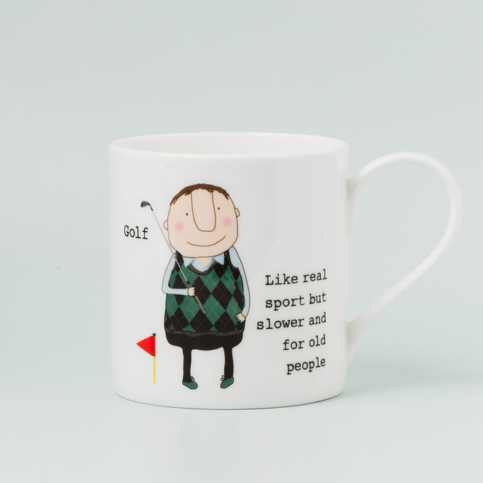 Rosie Made A Thing Mug - Golf