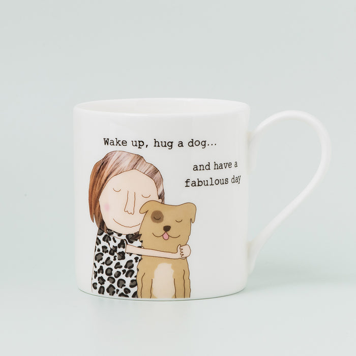 Rosie Made A Thing Mug - Hug A Dog