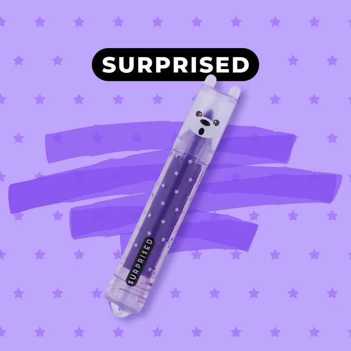 Legami Set of 6 Highlighters - Teddy Bear