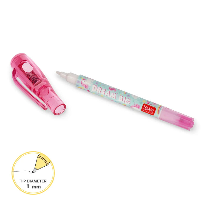 Legami Invisible Ink Pen - Unicorn Magic Pen