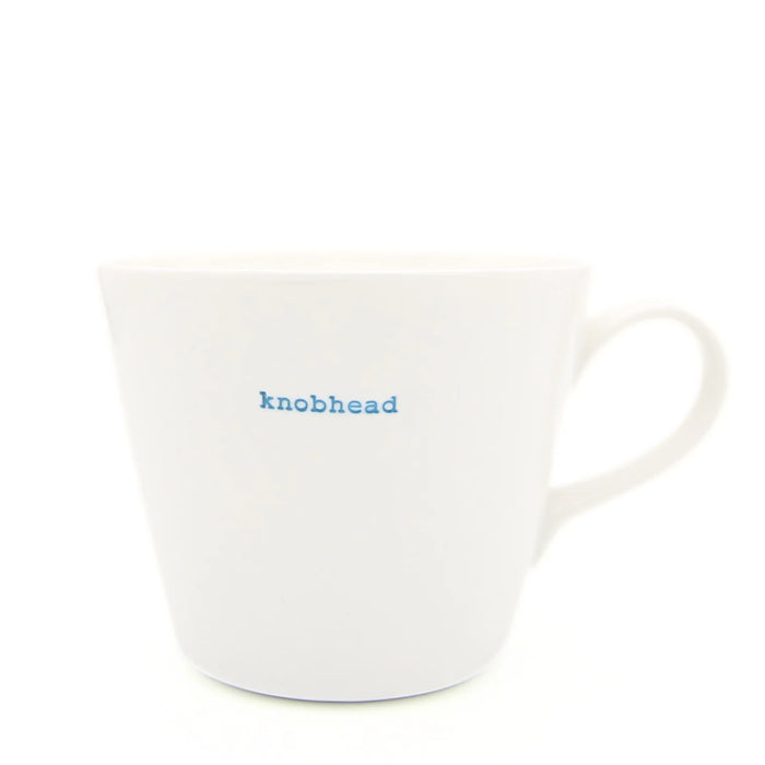 Keith Brymer Jones Medium Bucket Mug Knobhead (Blue)