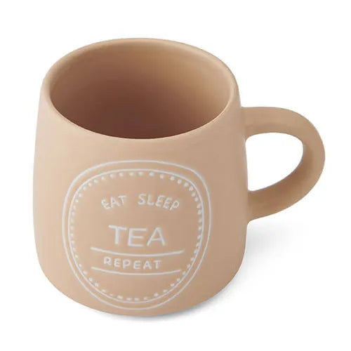 Mikasa Eat Sleep Tea Repeat 400ml Mug