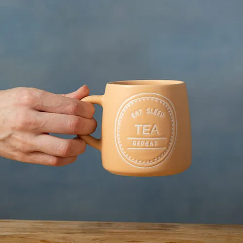 Mikasa Eat Sleep Tea Repeat 400ml Mug