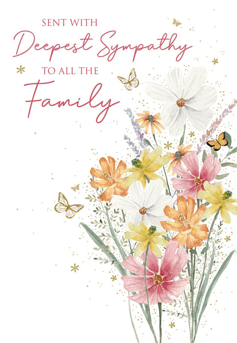Cherry Orchard 'With Deepest Sympathy To all The Family' Card