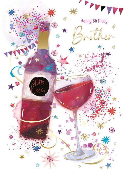 Cherry Orchard 'Happy Birthday Brother' Birthday Card