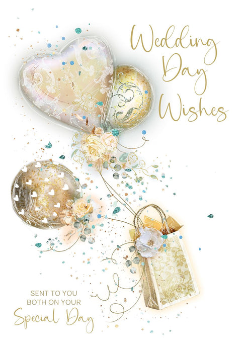 Cherry Orchard 'Wedding Day Wishes' Wedding Card