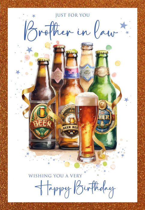 Cherry Orchard 'Just For You Brother-In-Law' Birthday Card