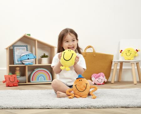 Mr Men and Little Miss Small Plush Mr Happy