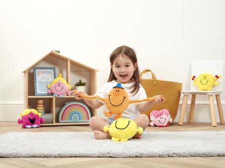 Mr Men and Little Miss Small Plush Mr Tickle