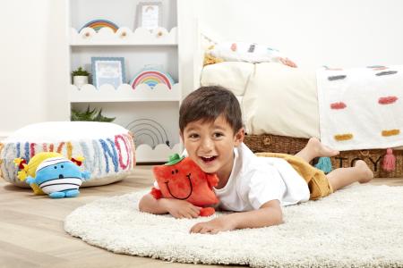 Mr Men and Little Miss Small Plush Mr Strong