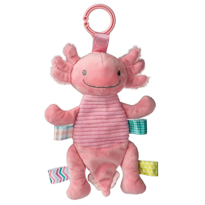 Mary Meyers Taggies Lizzy Axolotl Crinkle Rattle