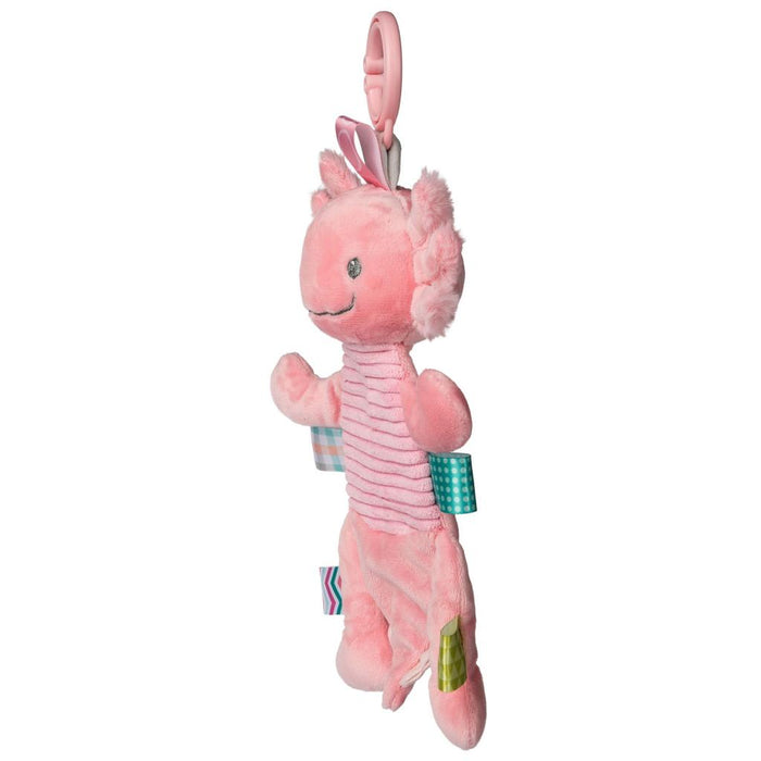 Mary Meyers Taggies Lizzy Axolotl Crinkle Rattle