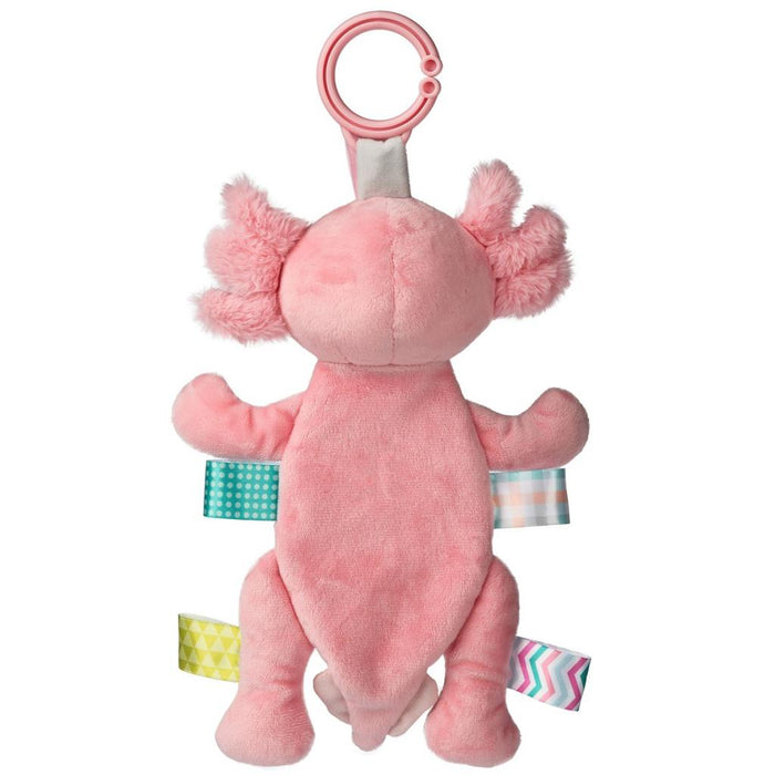 Mary Meyers Taggies Lizzy Axolotl Crinkle Rattle