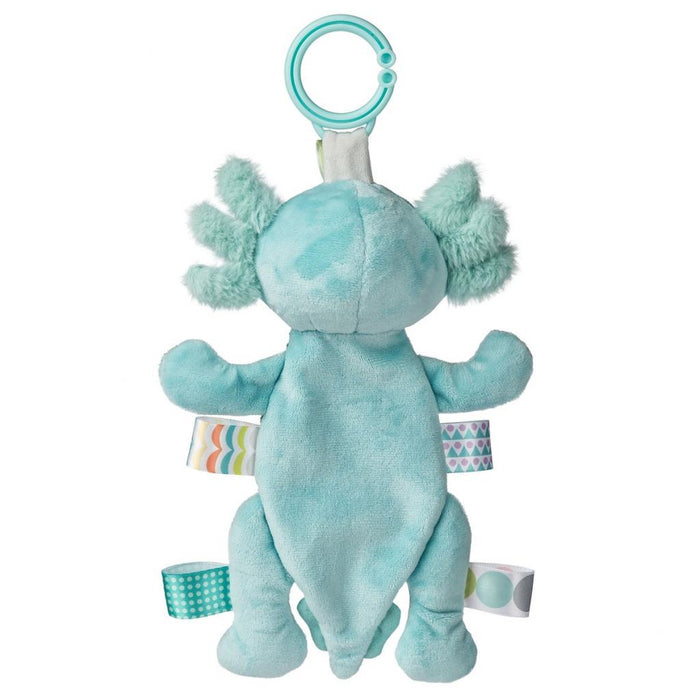 Mary Meyers Taggies Fizzy Axolotl Crinkle Rattle