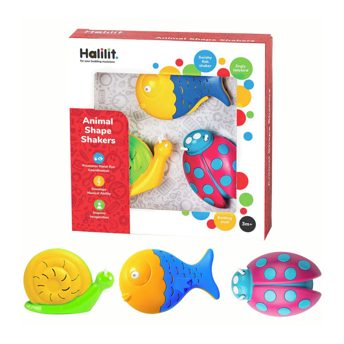 Halilit Animal Shaker Set