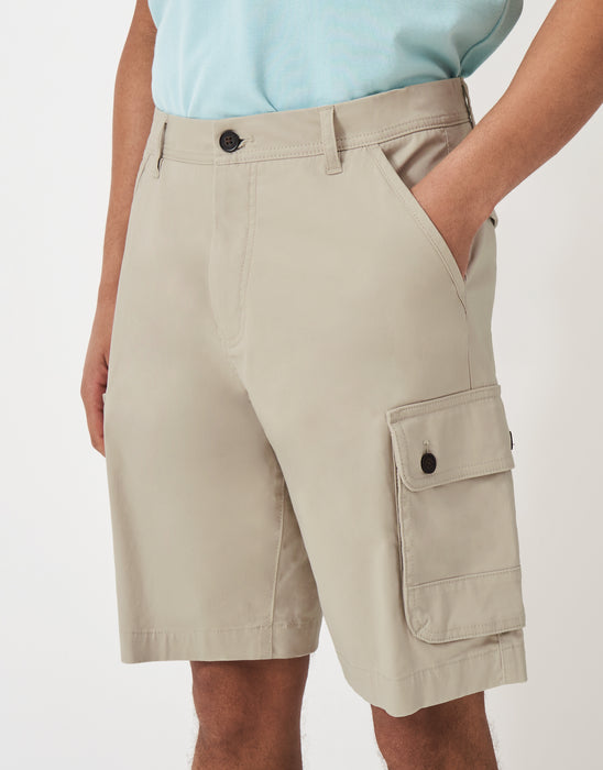 Crew Clothing Men's Cargo Shorts In Heritage Stone