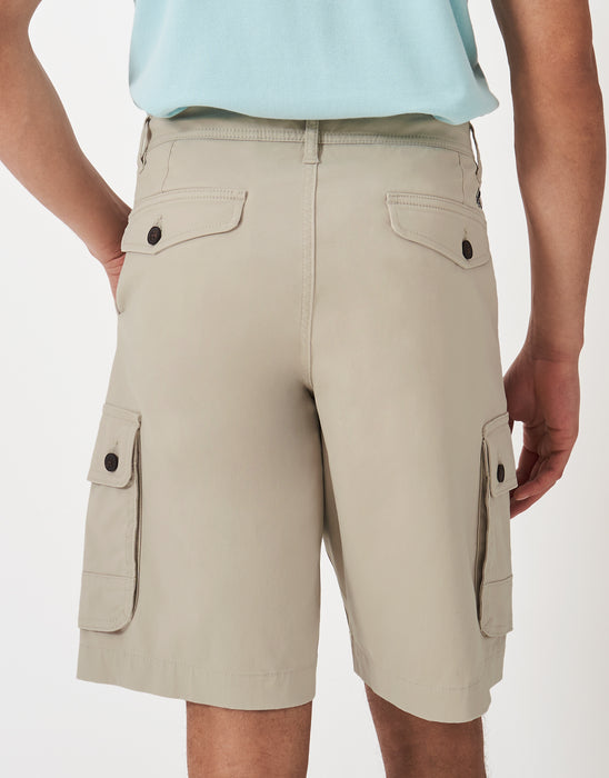 Crew Clothing Men's Cargo Shorts In Heritage Stone