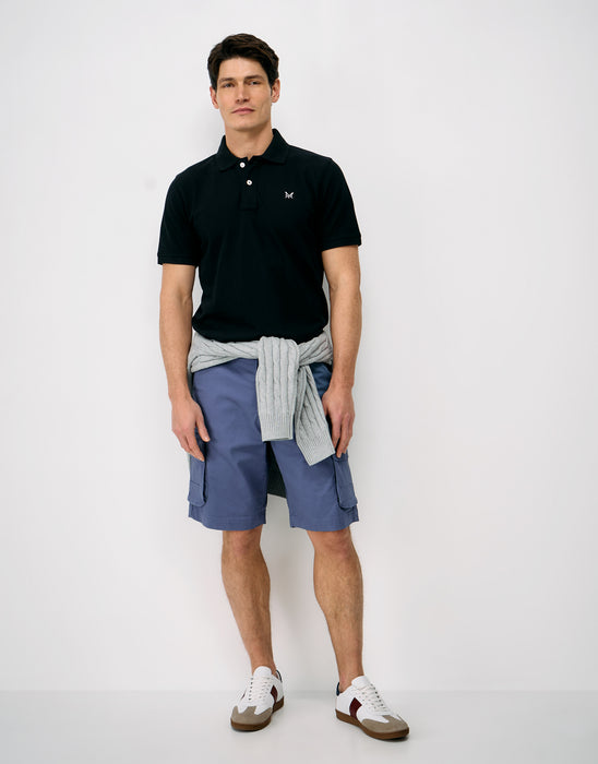 Crew Clothing Men's Cargo Shorts In Steel Blue