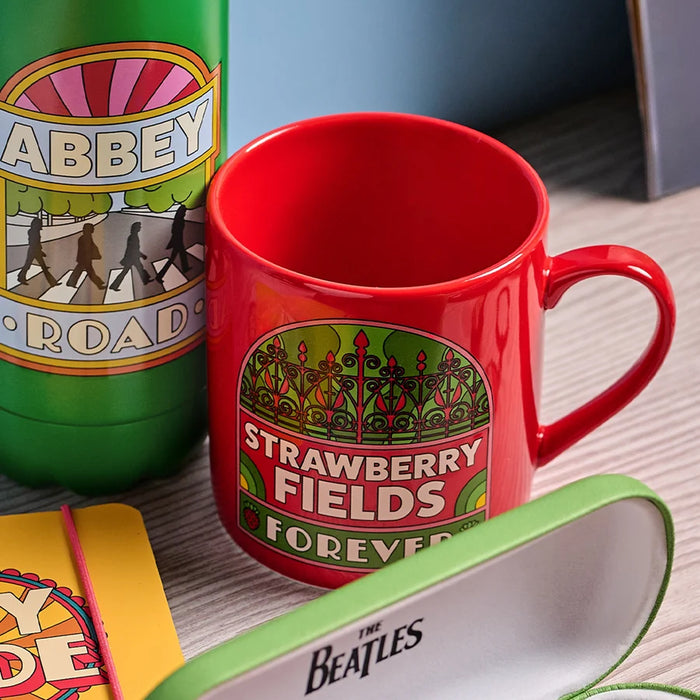 Half Moon Bay The Beatles Strawberry Fields 370ml Ceramic Mug