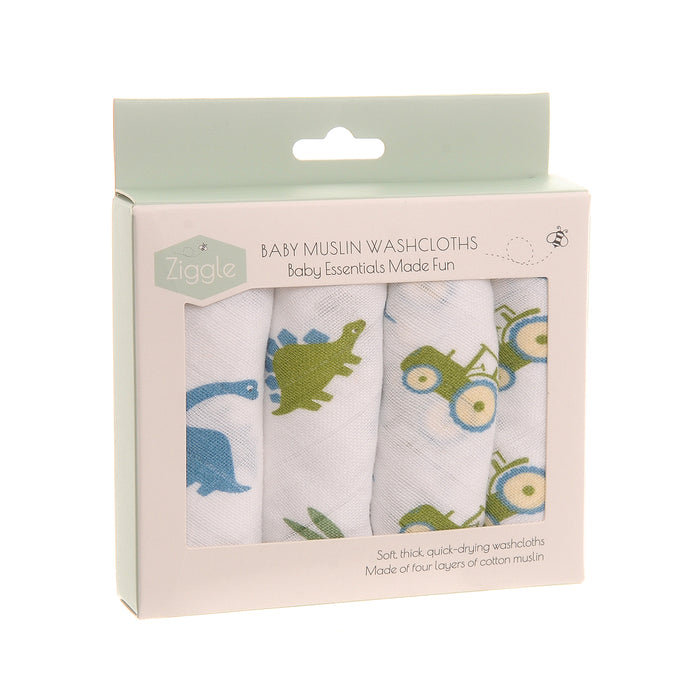 Ziggle Blues Washcloths