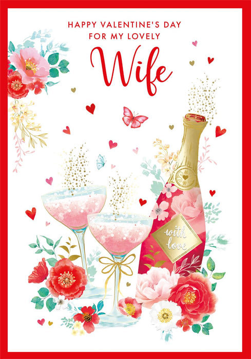 Nigel Quiney 'For My Lovely Wife' Valentine Card