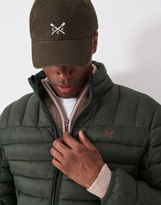 Crew Clothing Men's Light Weight Lowther Jacket In Forest Green