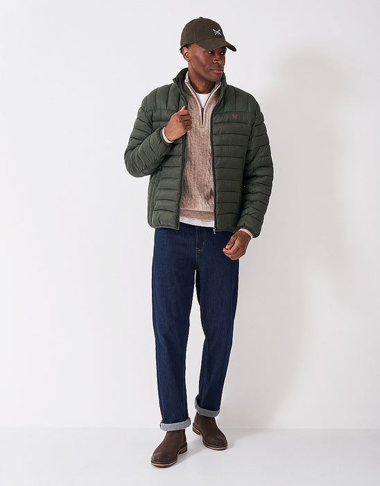 Crew Clothing Men's Light Weight Lowther Jacket In Forest Green