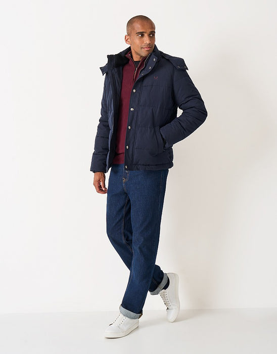 Seasalt Men's Oakleigh Jacket In Heritage Dark Navy
