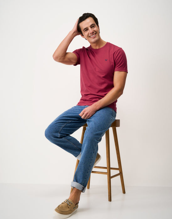 Crew Clothing Men's Crew Classic In Red Burgundy