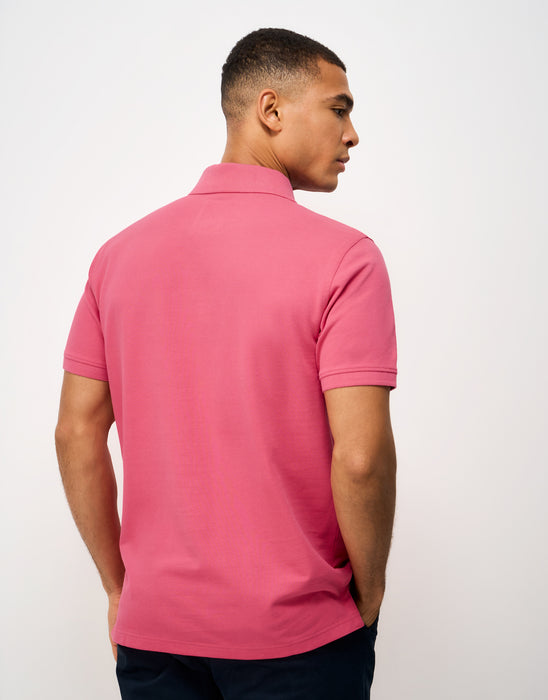 Crew Clothing Mens Classic Pique Polo In Honey