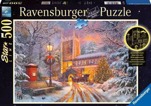 Ravensburger Magical Christmas Starline 500 Piece Jigsaw Puzzle