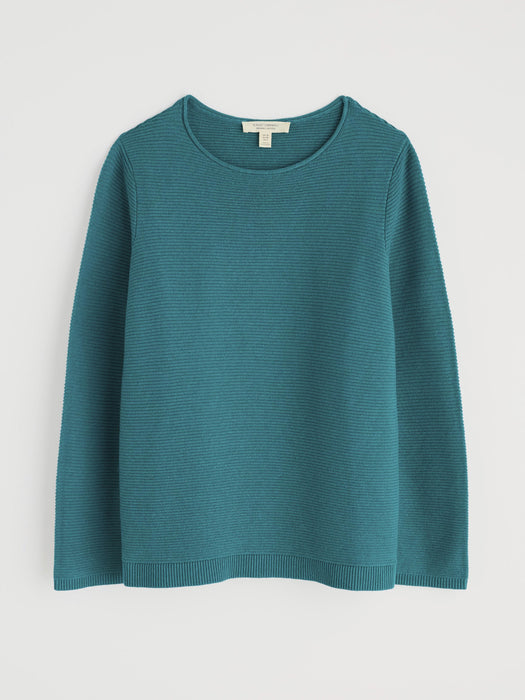 Seasalt Women's Makers Cotton Jumper In Emulsion