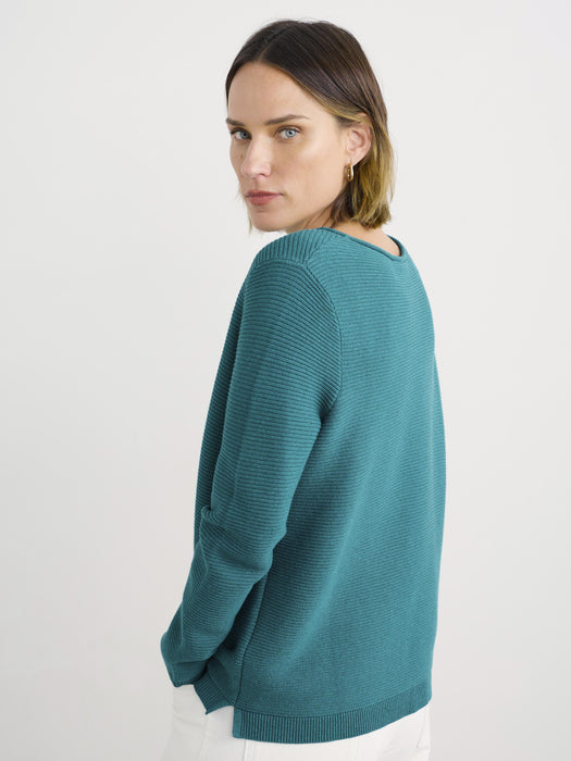 Seasalt Women's Makers Cotton Jumper In Emulsion