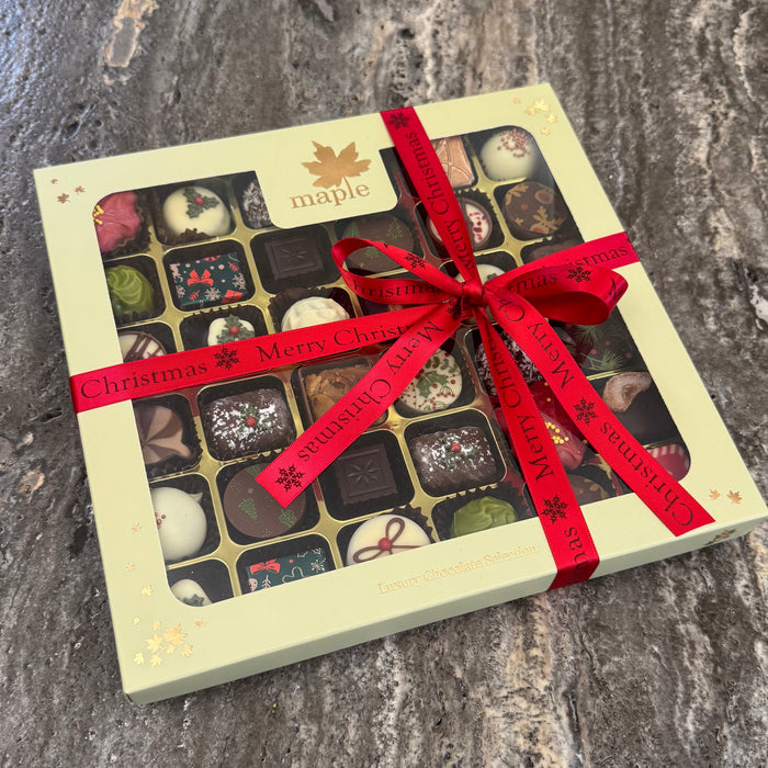 Maple Christmas Belgian Chocolate Selection Box