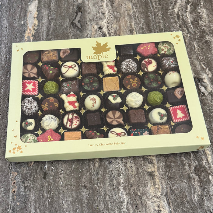 Maple Christmas Belgian Chocolate Selection Box